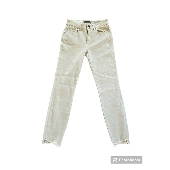$200 NWT DL1961 Florence Cropped Mid-Rise Instasculpt Skinny Jeans Vacarro 25 - Picture 2 of 7